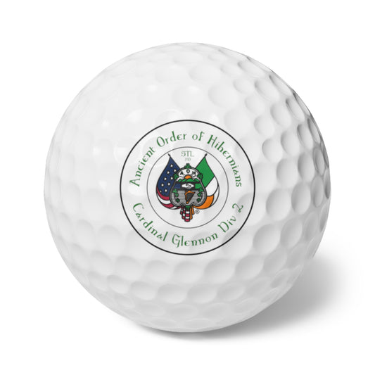 DIV 2 Golf Balls, 6pcs